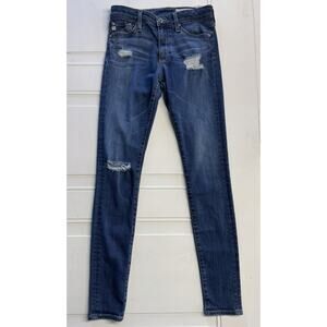 Adriano Goldschmied Jeans Womens Size 24R Blue Denim Farrah Skinny High-Rise